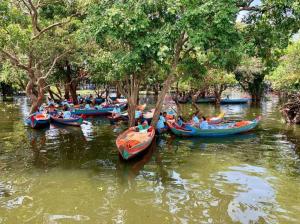 Kampong Phluk,Tonle Sap Lake,Boat Ride,